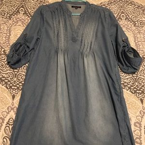 Dear John distressed chambray dress